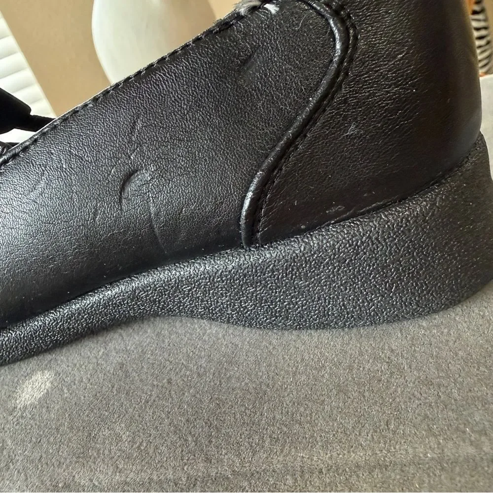Petalia Girl’s Black Sienna Mary Jane Style Slip On Shoes Size 2